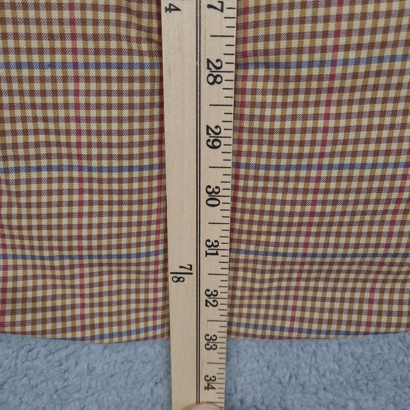 Ralph Lauren Shirt Men's Large Tilden Brown Golf Check Button-Down Long Sleeve - Picture 12 of 12